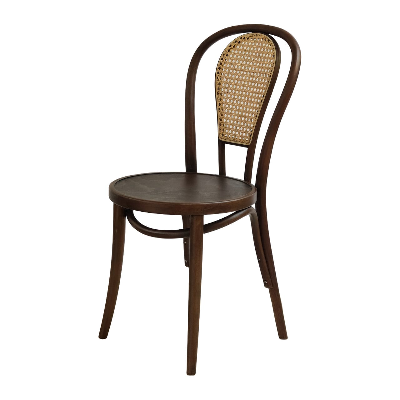 Chair 18 Rattan Back, side chair, view 1 of 8