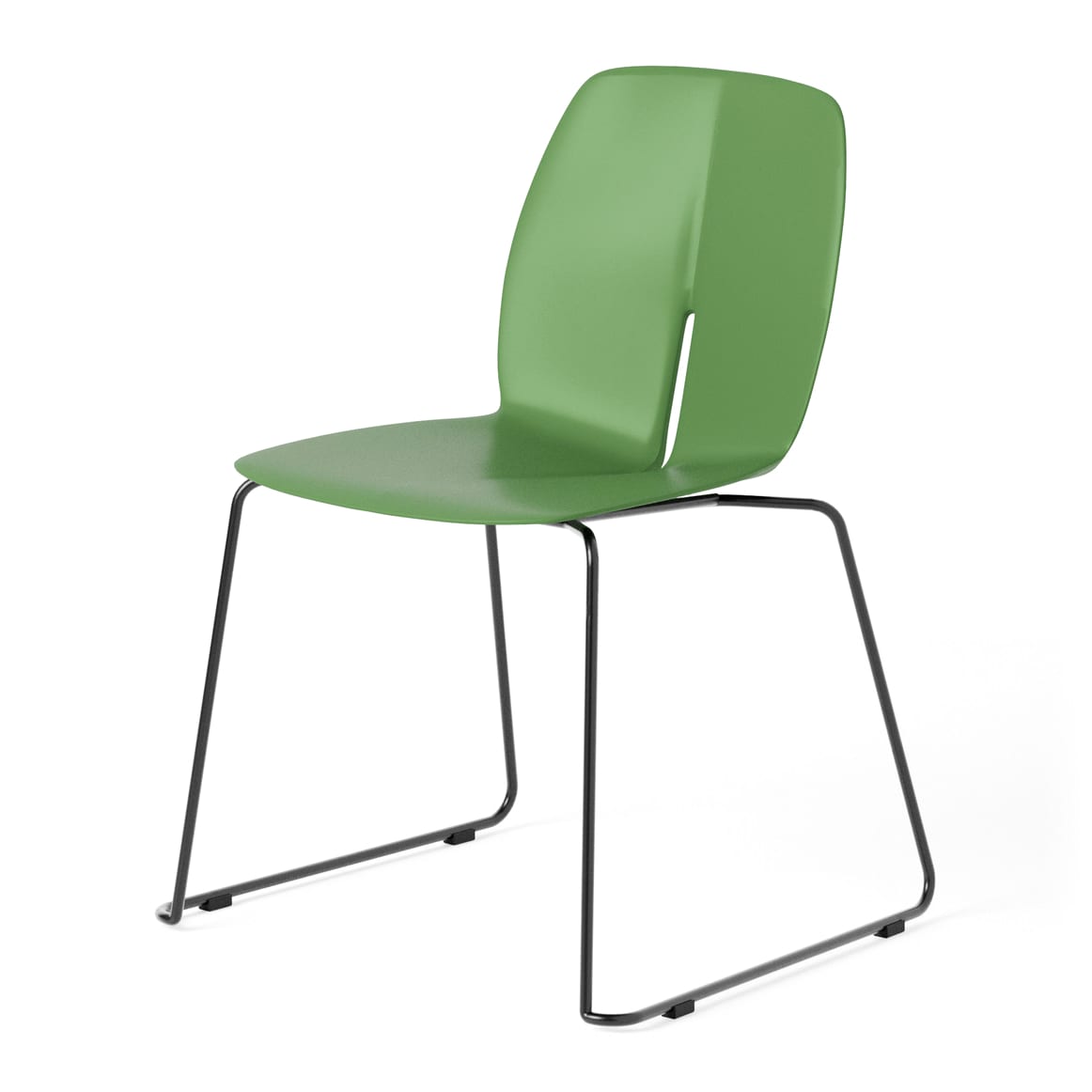 Ark Side Chair-Sled Legs, side chair, view 1 of 3