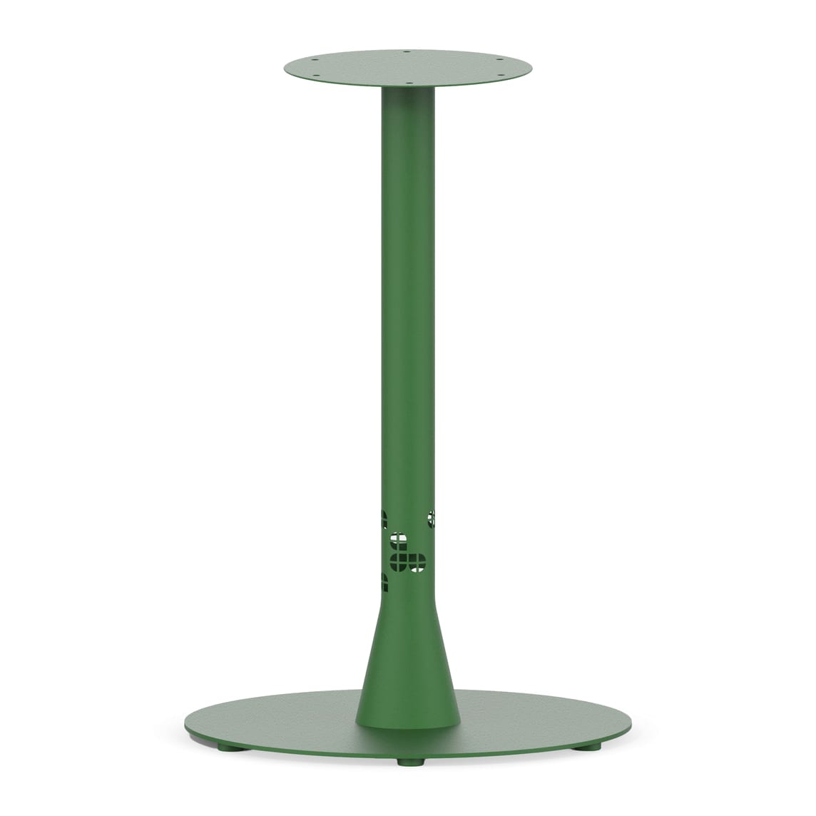 Atos Dining Table Base-DIA500 (AL), table base, view 1 of 3
