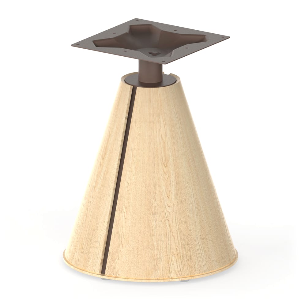 Espresso Tea Table Base-V-DIA450 X H575, table base, view 1 of 3