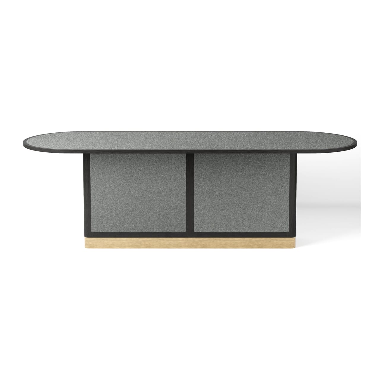 Kurin Communal Rounded End Table (Closed Base) - 3000, end table, view 1 of 3