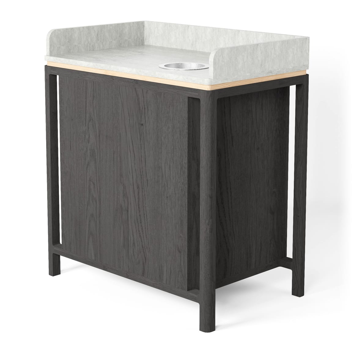 Kurin Condiment Cart (Single Bin), service furniture, view 1 of 3
