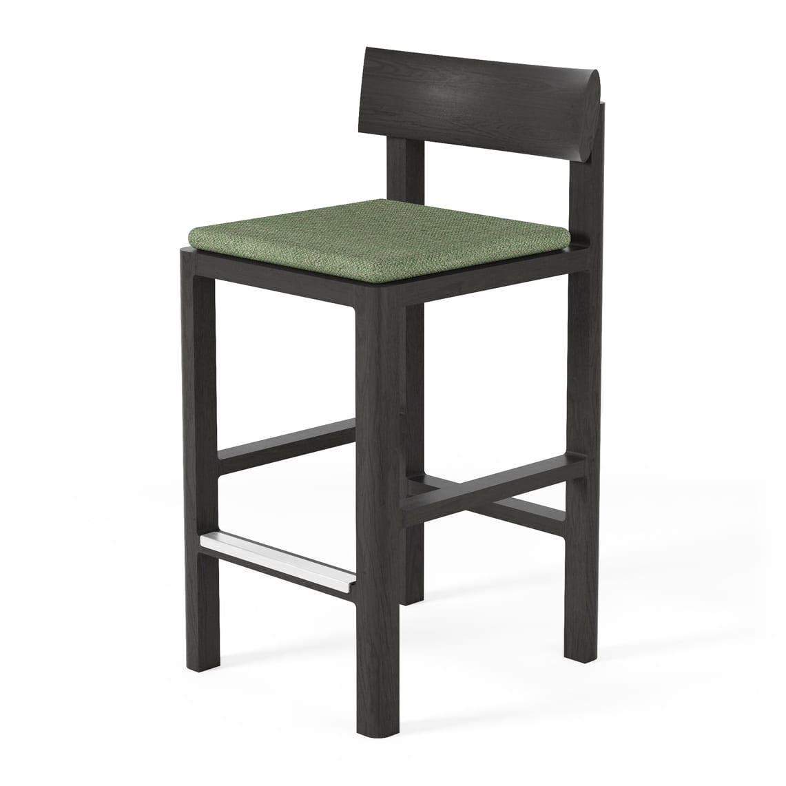 Kurin High Stool With Backrest, high stool, view 1 of 3