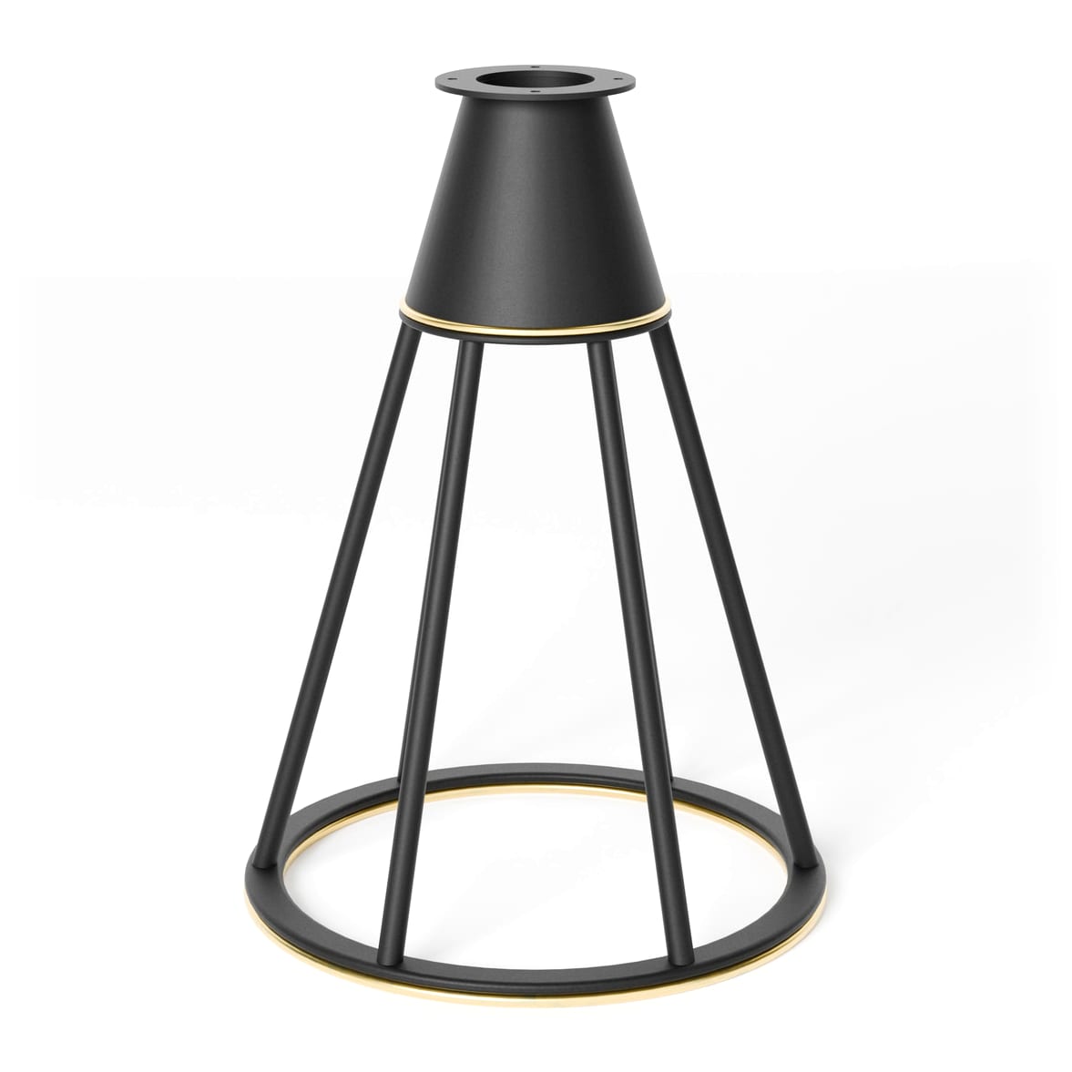 Linea 0050 End Table Base, table base, view 1 of 2