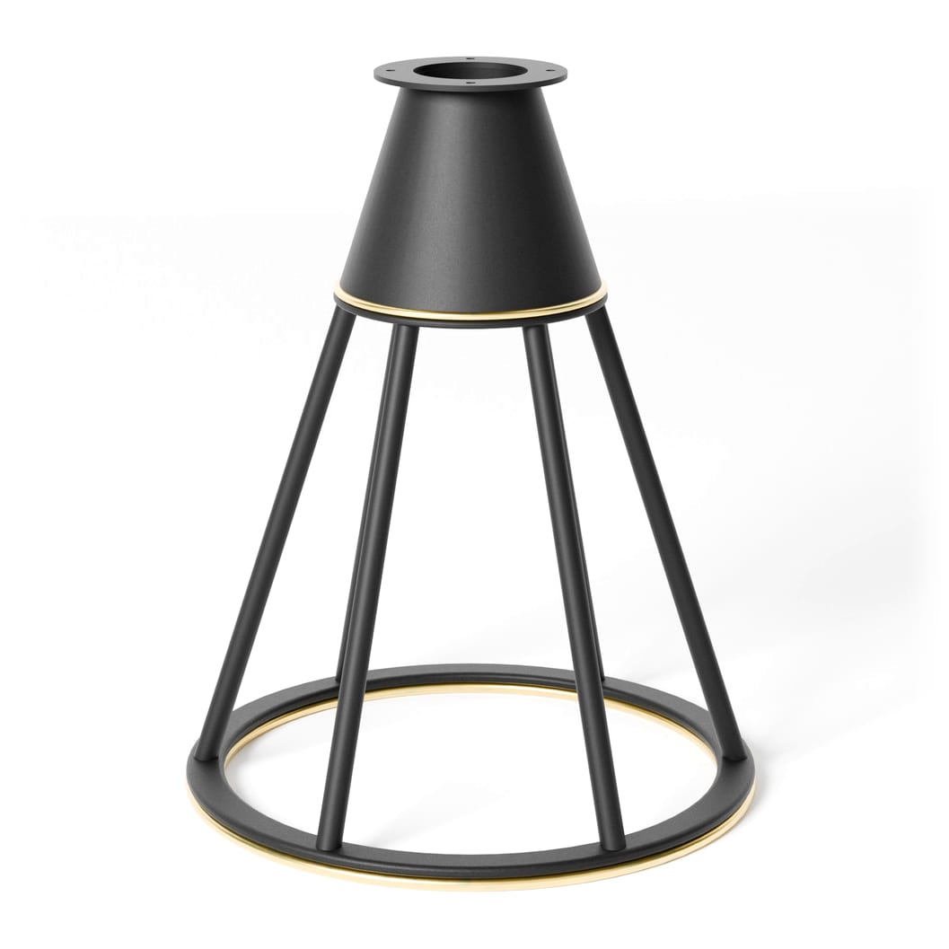 Linea 0045 Side Table Base, table base, view 1 of 2