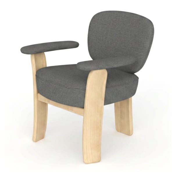 Poppy-W Armchair, armchair, view 1 of 3