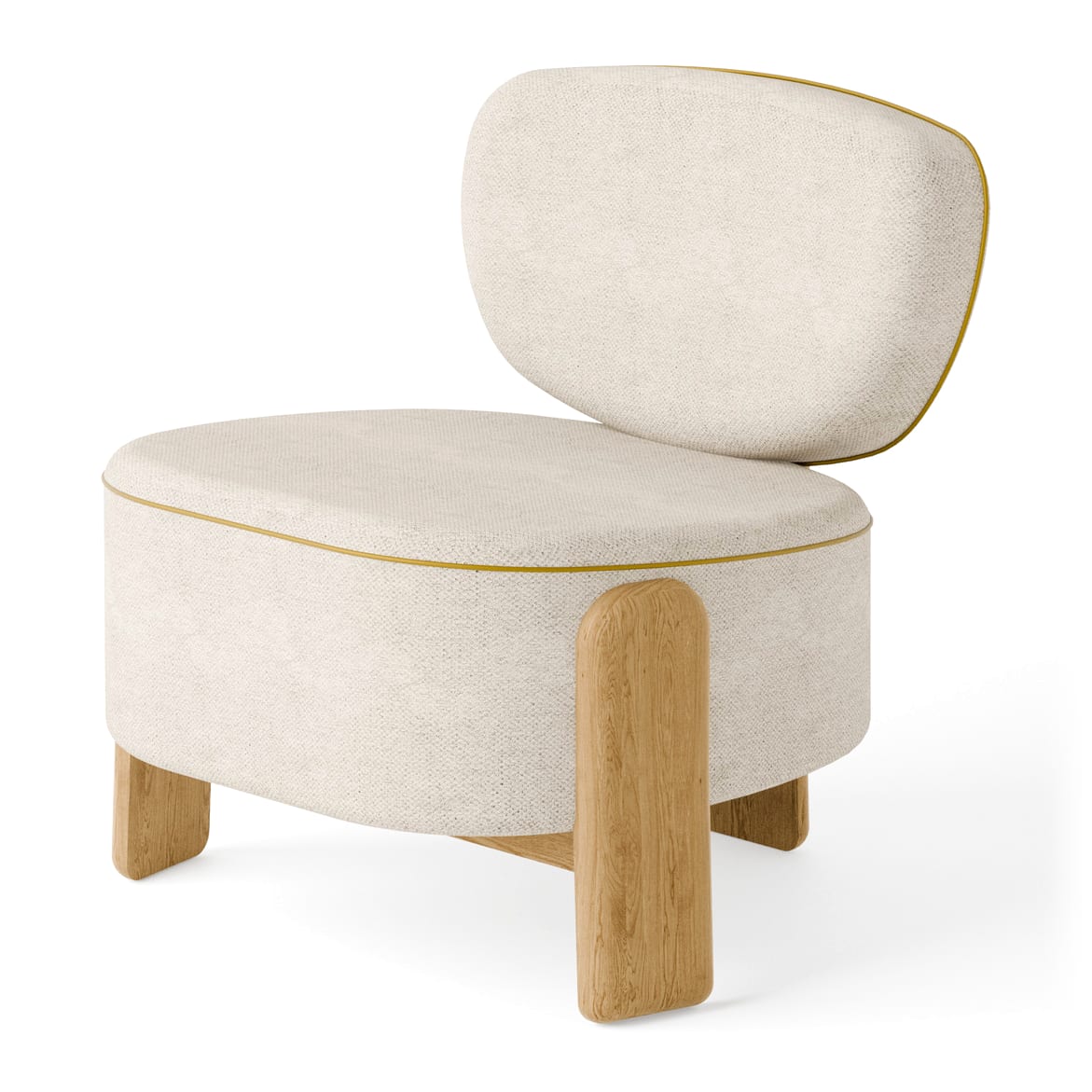 Poppy-W Lounge Chair, lounge chair, view 1 of 3