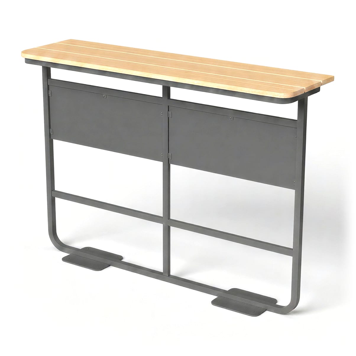 Tobi High Table - 1400 x D450 mm (With Panel), bar table, view 1 of 3