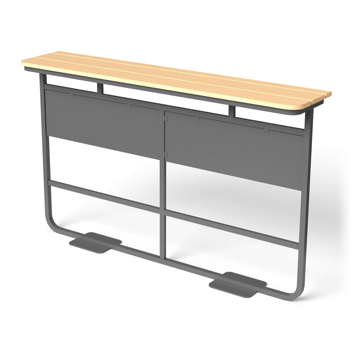 Tobi High Table - 1800 x D450 mm (With Panel), bar table, view 1 of 3