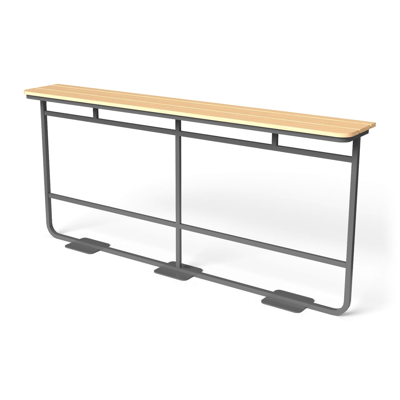 Tobi High Table - 2400 x D450 mm, bar table, view 1 of 3