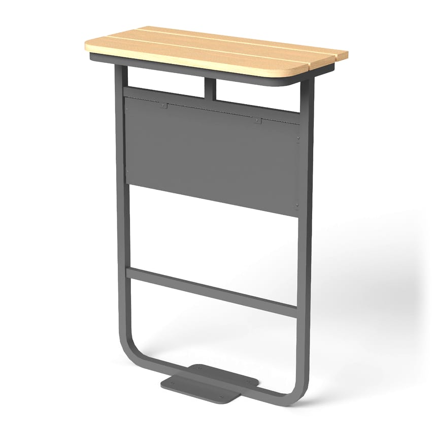 Tobi High Table - 750 x D450 mm (With Panel), bar table, view 1 of 3