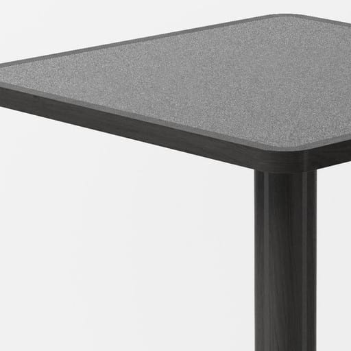 Laminate: close-up of Kurin square table 600