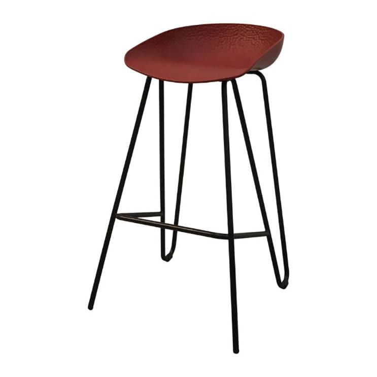 Cinta Barstool - Hairpin Leg, barstool, view 1 of 5