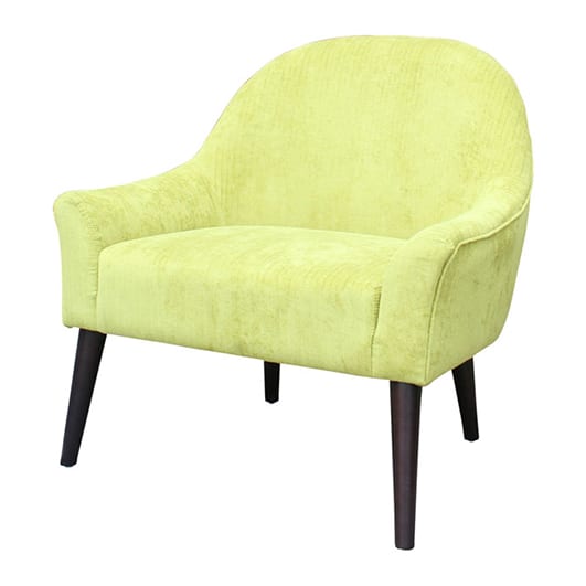 Elvis Lounge Chair with Wooden Leg, lounge chair, view 1 of 1