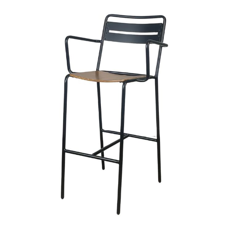 Inicio Arm Counter Stool - Bentwood Seat, counter stool, view 1 of 5