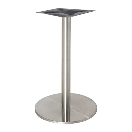 Sharon Stainless Steel Round Table Base, view 1 of 1