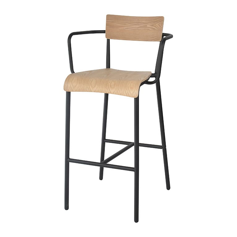 T- Arm Barstool, barstool, view 1 of 5